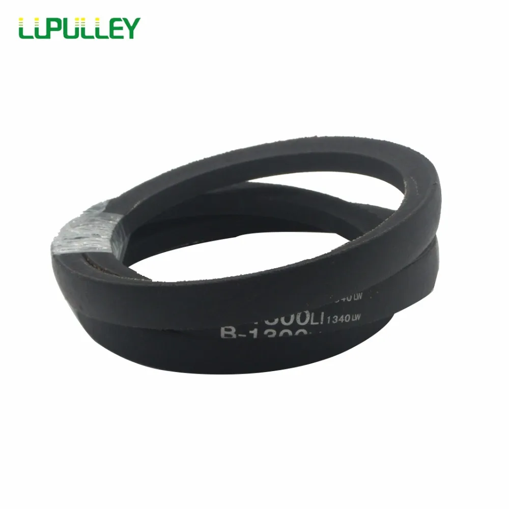 LUPULLEY черный резиновый V ремень B Тип B2600/2650/2700/2750/2800/2850/2900/2950/3000/3050 передачи для