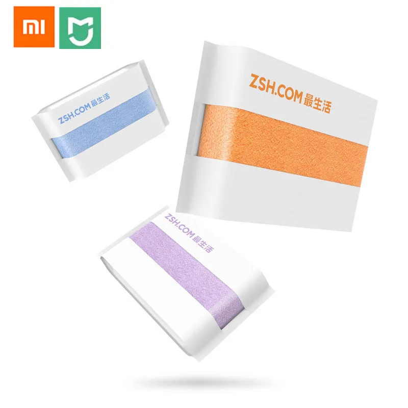 Оригинальное антибактериальное полотенце Xiaomi ZSH Polygiene Молодежная серия 100% хлопок