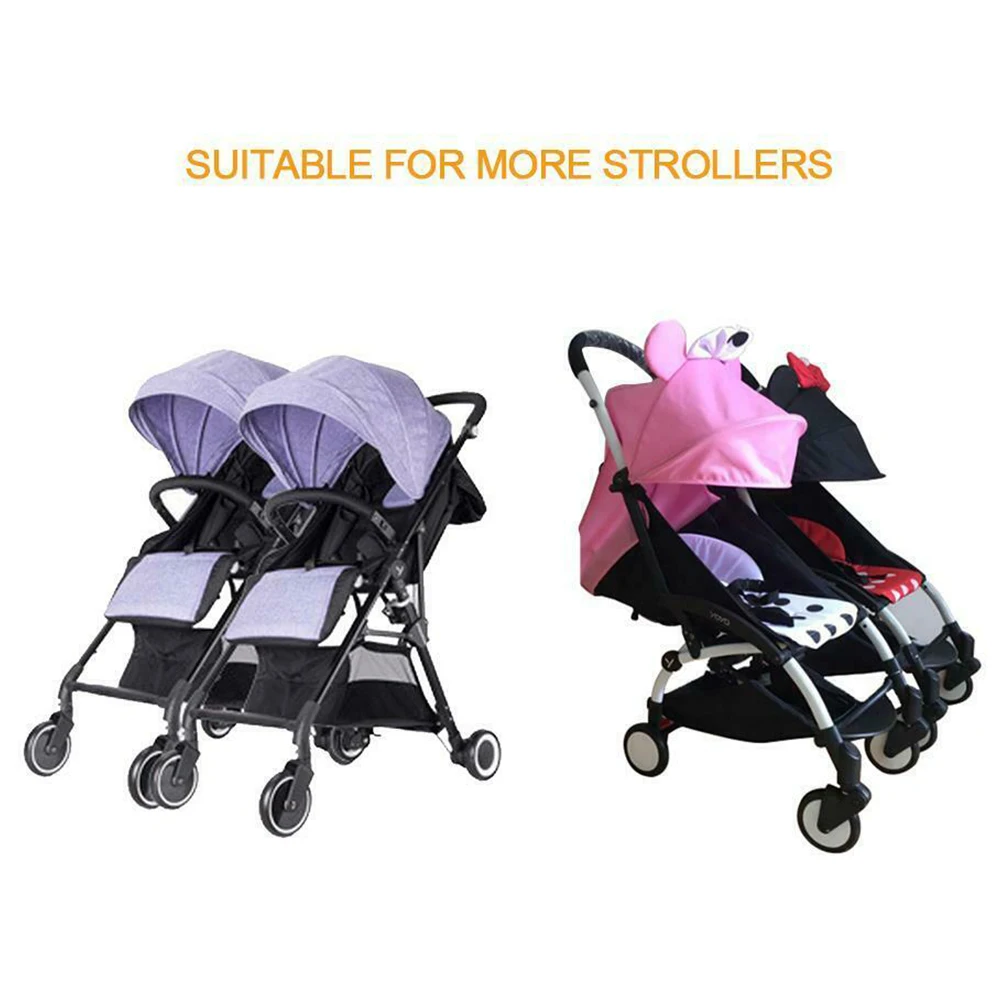 3pcs Quick Release Portable Stroller Connector Adjustable Joint Universal Coupler Bush Linker Pram Twins Hook Easy Use Pushchair | Мать и