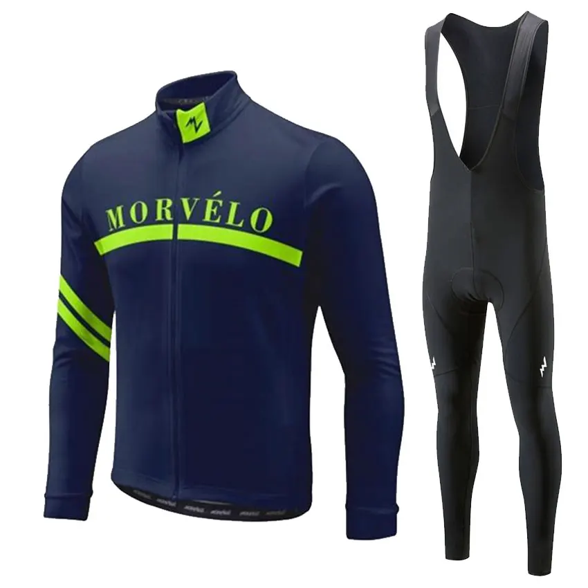 Morvelo Team, комплект из Джерси с длинным рукавом для велоспорта, комбинезон, ropa ciclismo, одежда для велоспорта, MTB велосипед, Джерси, мужская одежда