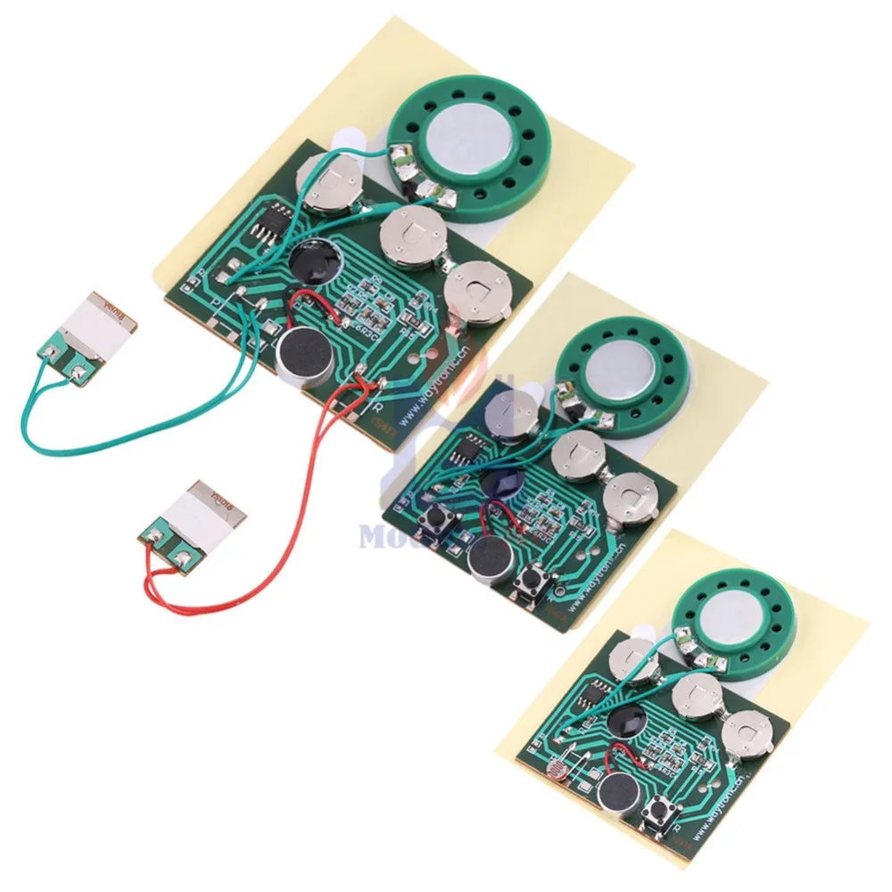 DIY Kit 30 секунд светочувствительный модуль датчика голоса/записи музыки/рекордер доска музыкального программирования 3 версии для выбора