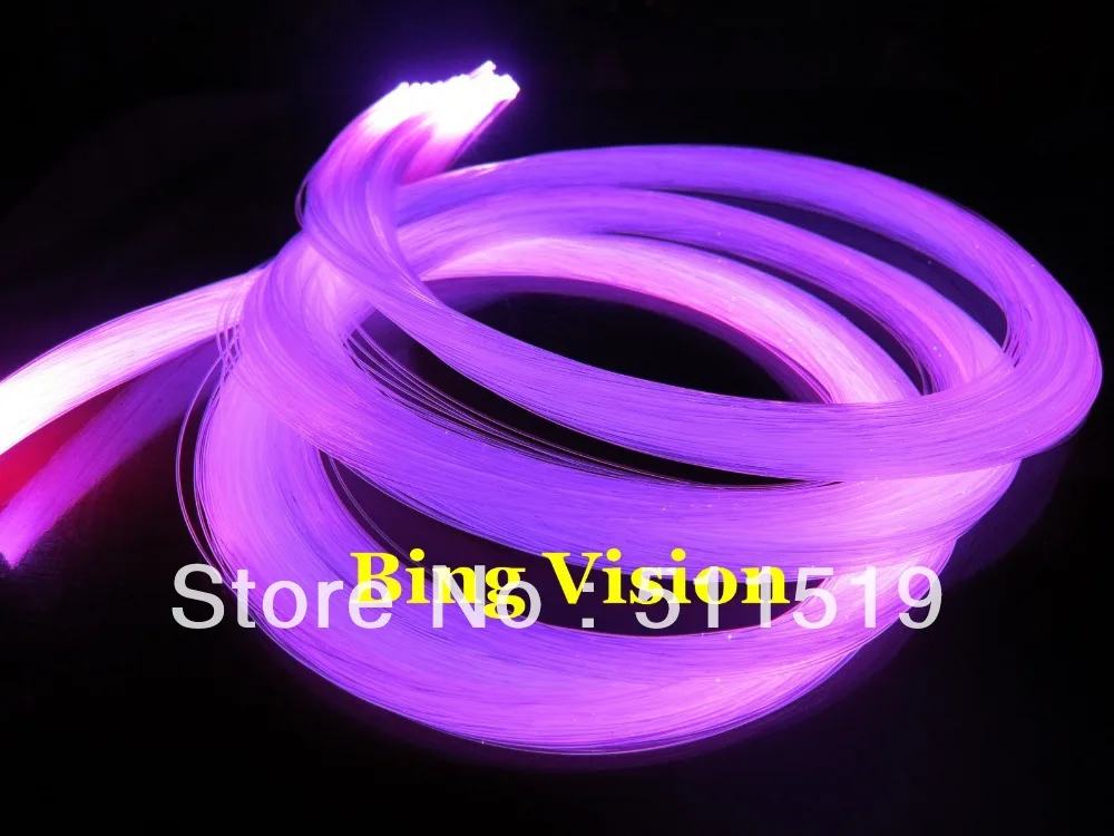 DIY волоконно-оптический Звездный комплект 620 шт 1 0/2 0 мм PMMA волокно + RGB осветитель