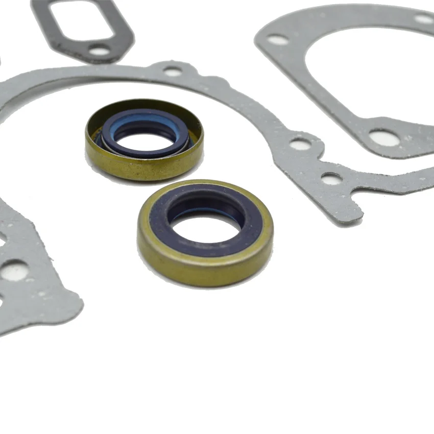 Chainsaw Oil Seal Gasket Set of Cylinder Carburetor Muffler for Husqvarna 61 66 162 266 268 272 Replace 501522604 503260204 | Инструменты