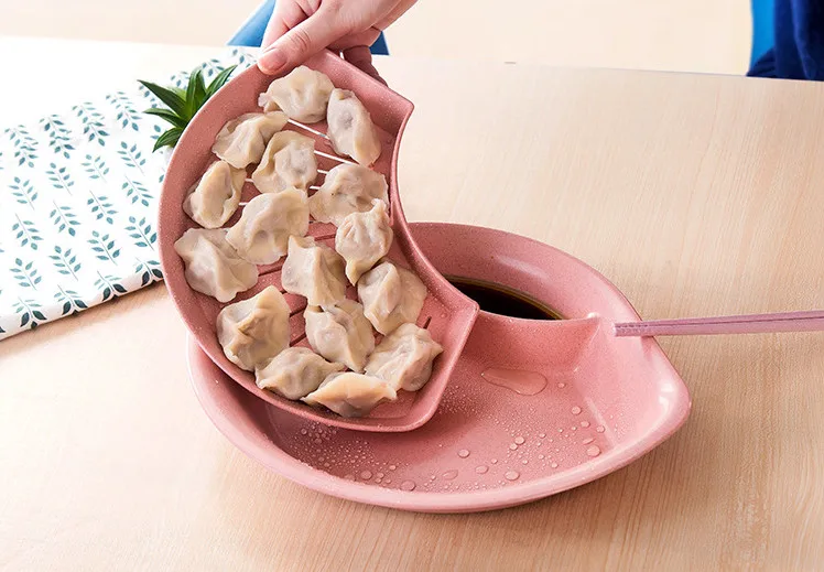 Здоровые экологически чистые столовые приборы из пшеничной соломы двухслойные