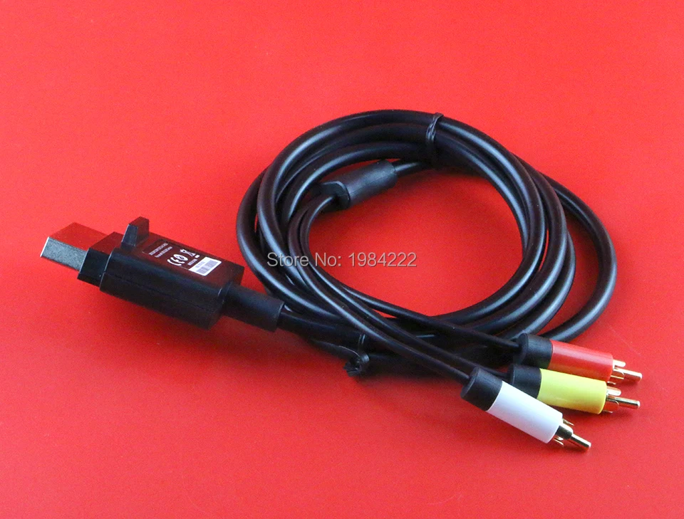 OCGAME 2 шт./лот HD TV Композитный Аудио Видео AV кабель для Xbox360 xbox 360 Slim|cord|cord cable |