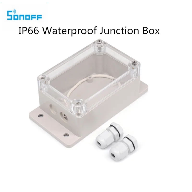 Новый водонепроницаемый распределительный ящик Sonoff IP66 корпус водостойкий