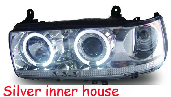 1 пара Prado 4500 LC80 FJ80 светодиодный Ангельские глазки фара 1990 1991 1992 1993 1994 1995 1996 1997 год RC