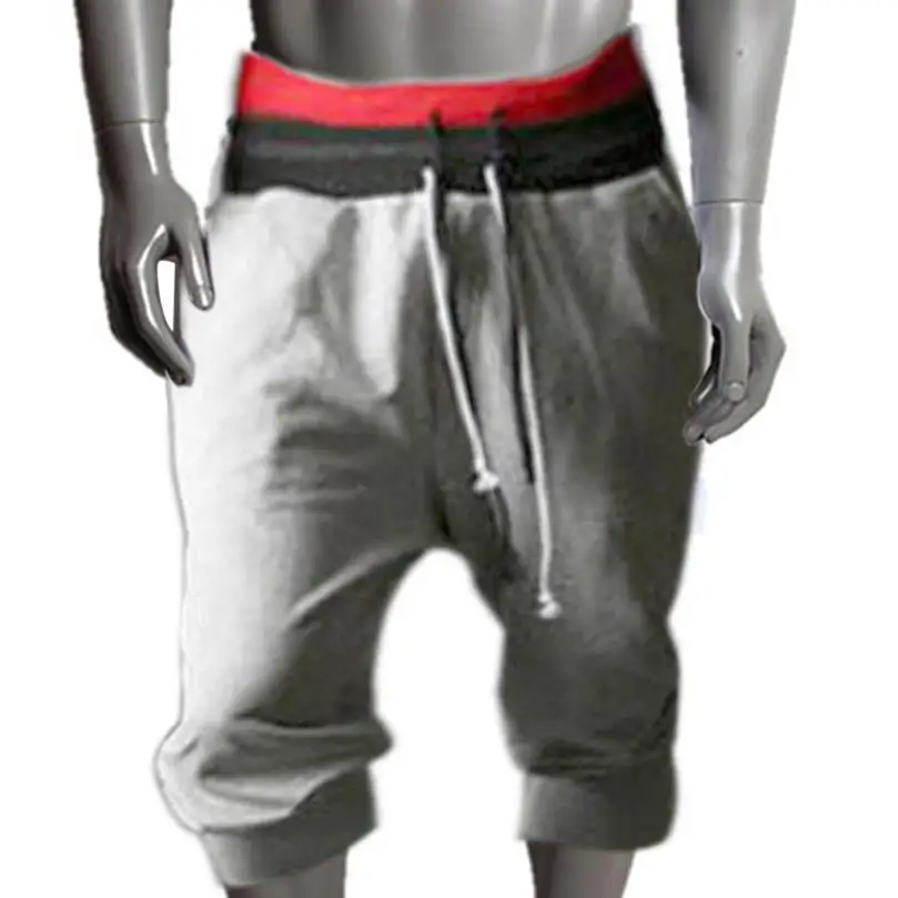 Мужские свободные брюки повседневные шаровары для взрослых однотонные танцев TW