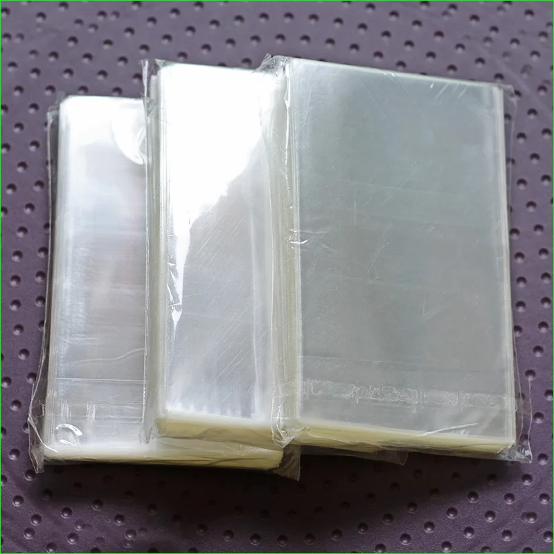 100 Pieces Transparent Card Protector 74*125mm Game Cards Sleeves Board Accesories | Спорт и развлечения