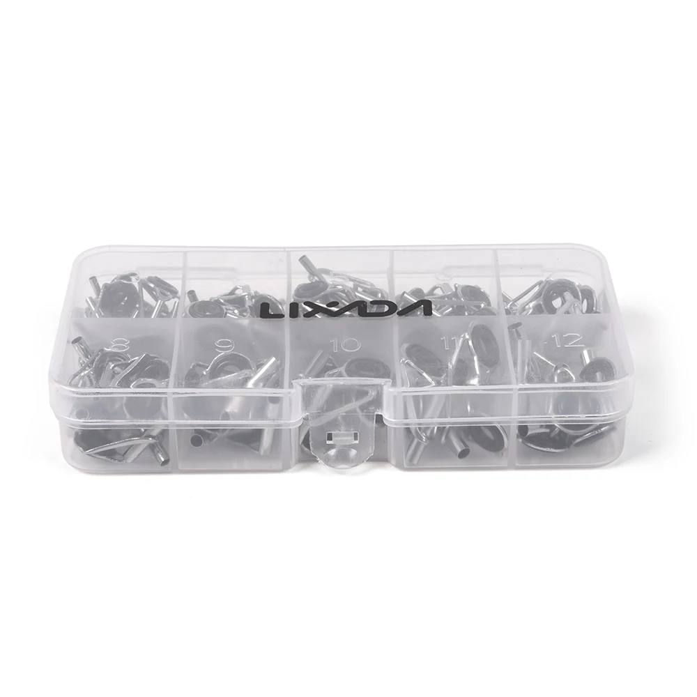 80 шт. набор для ремонта удочки из нержавеющей стали|rod guides|fishing rod tipsrod tip guide |