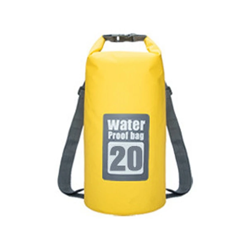 20л водонепроницаемые сумки для хранения сухой мешок каноэ Каяка Рафтинг Спорт на