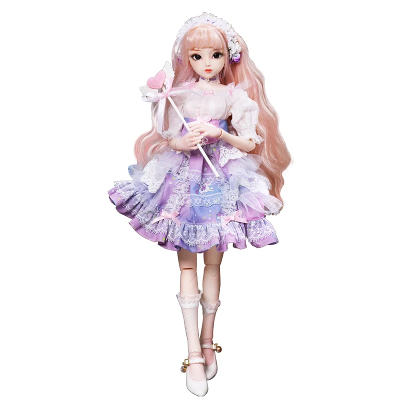 Дневник королевы 1/4 BJD кукла шарнирное тело Тереза с макияжем включает одежду