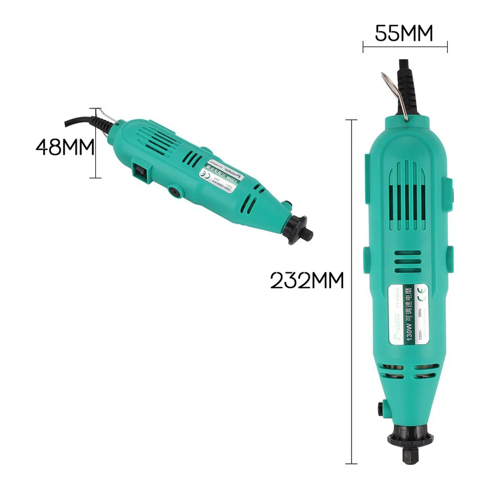 Электрический шлифовальный станок Pro'sKit набор вращающихся инструментов с