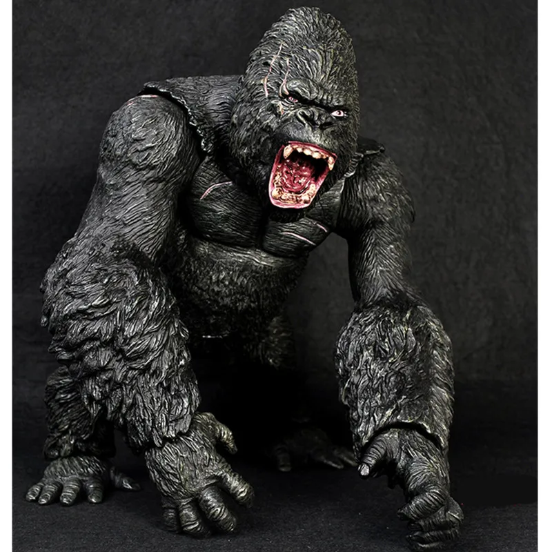 Kong: Череп остров фильм Ver Gorilla King Kong подвижные суставы ПВХ фигурка для детей подарочная игрушка X54