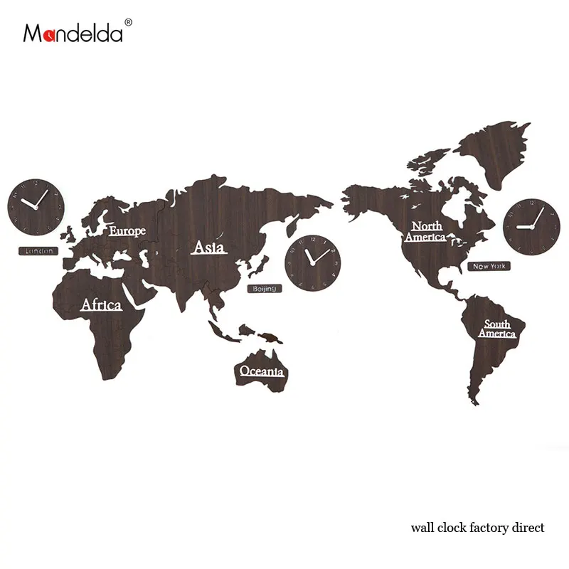 Китай Mandelda OEM большие цифровые настенные часы электронные современный дизайн
