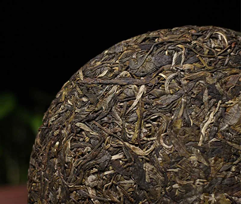 Mingfeng горное древнее дерево сырой пуэр чай 357 г Sheng Pu-erh торт