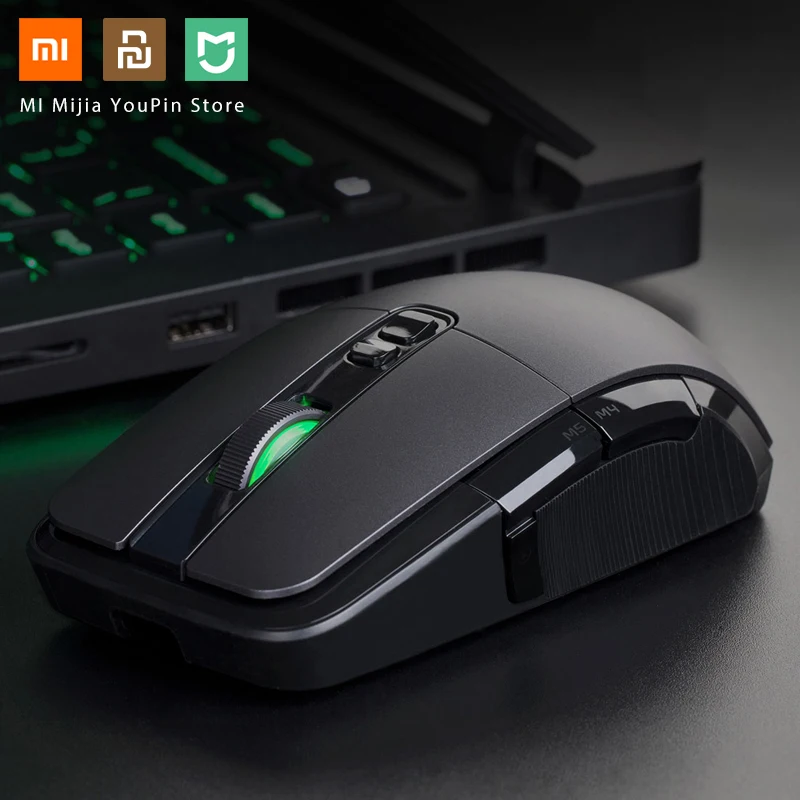 Оригинальная игровая беспроводная мышь Xiaomi USB 2 4 ГГц 7200 точек/дюйм RGB подсветка