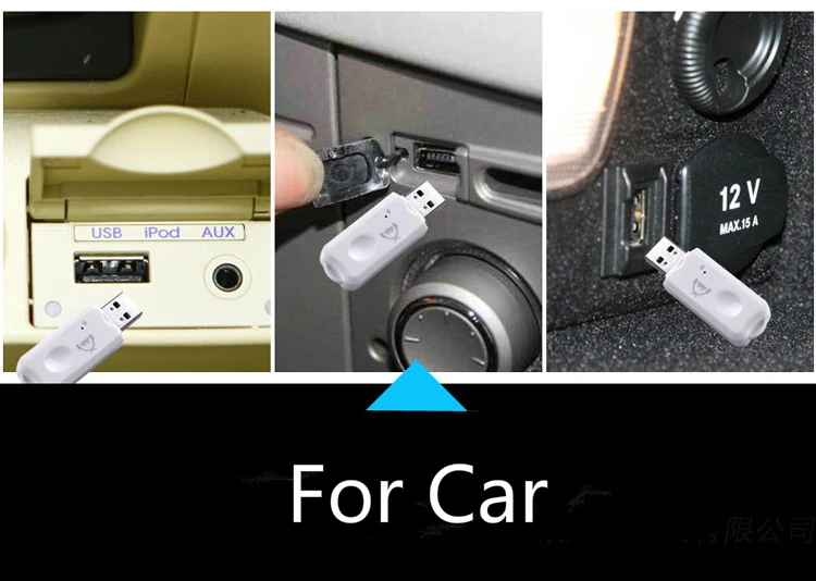 USB мини стерео звук громкой связи A2dp приемник Blutooth беспроводной Автомобильный USB Музыка Аудио Bluetooth приемник адаптер для наушников
