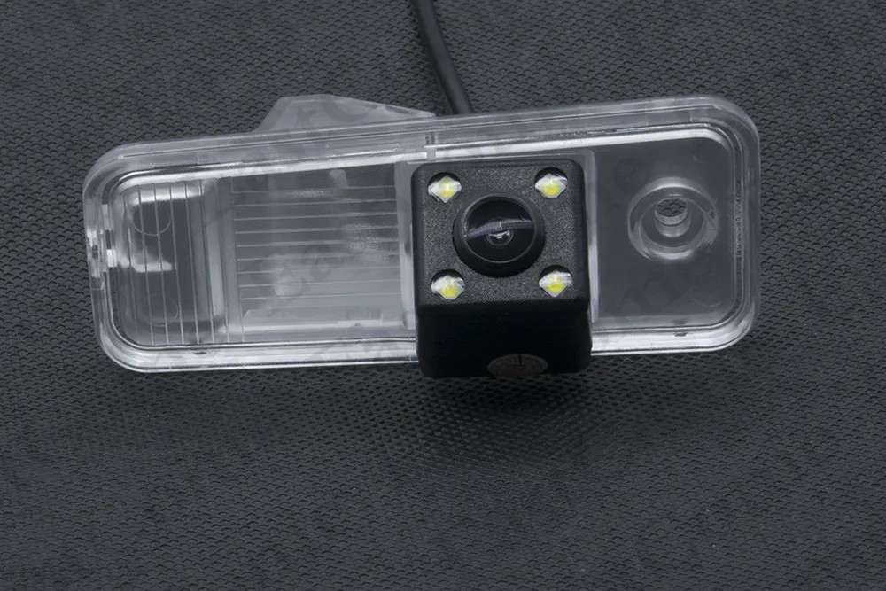 4LED водонепроницаемая CCD Автомобильная камера заднего вида резервная для
