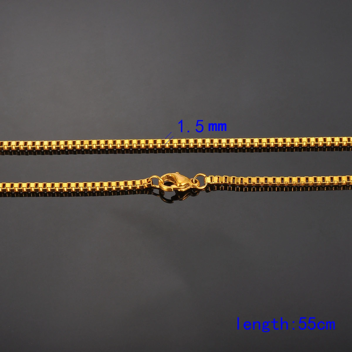 FUNIQUE ожерелье мужское ювелирное изделие золотой цвет нержавеющая сталь цепочка