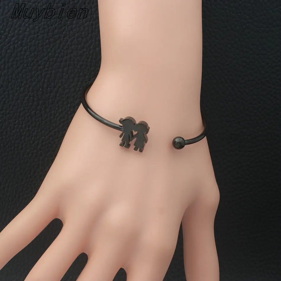 Wholesale Fashion New 4 colors High Quality and Exquisite Heart Jewelry for Women Bangles Bracelet Accessories BESKAEBG | Украшения и