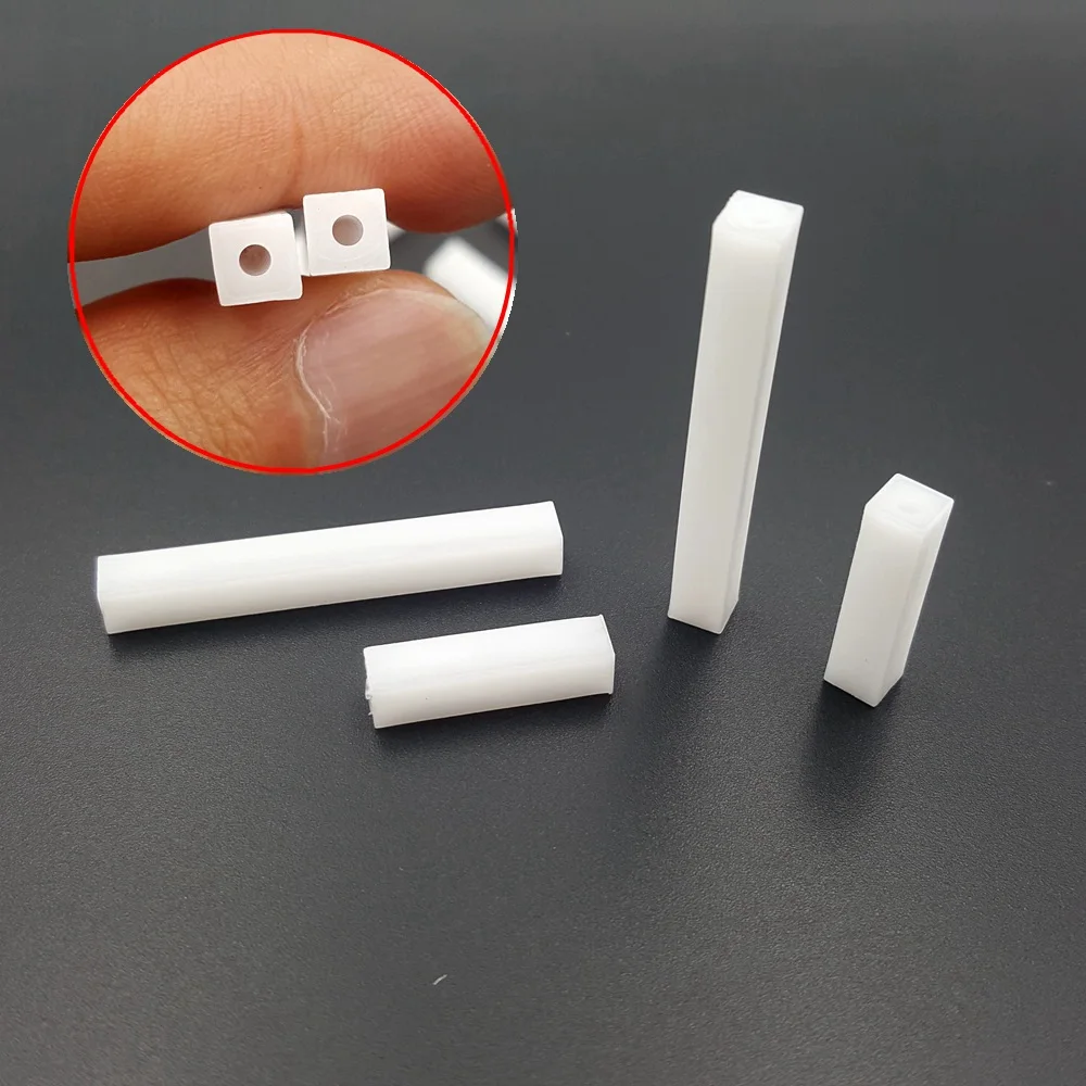 

10PCS 20mm 40mm Plastic square column Spacer column shore Toy bracket for 2mm axle shaft