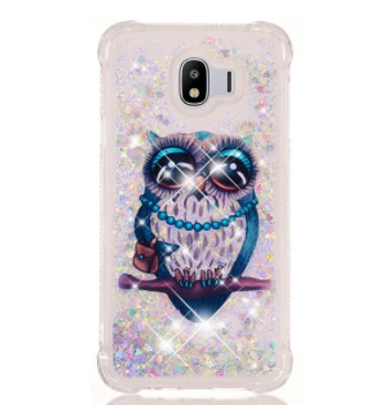 Glitter Liquid Quicksand Case For Samsung Galaxy A6 A8 Plus J4 J6 J3 J7 J2 Pro 2018 Grand Prime SM-J250F SM-J400F Cover B31 | Мобильные