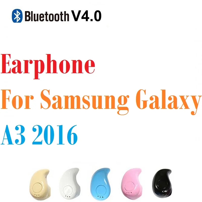 Топ Мини Спортивные Bluetooth наушники для Samsung Galaxy A3 2016 гарнитуры с микрофоном