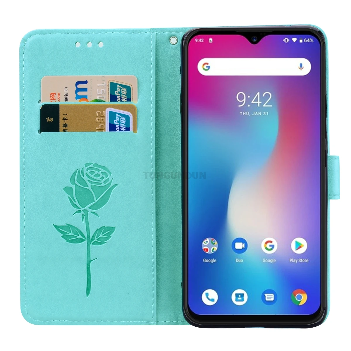 Чехол для UMIDIGI A1 A3 S3 F1 Z2 One Pro Max Роскошный кожаный флип кошелек задний S2 Lite