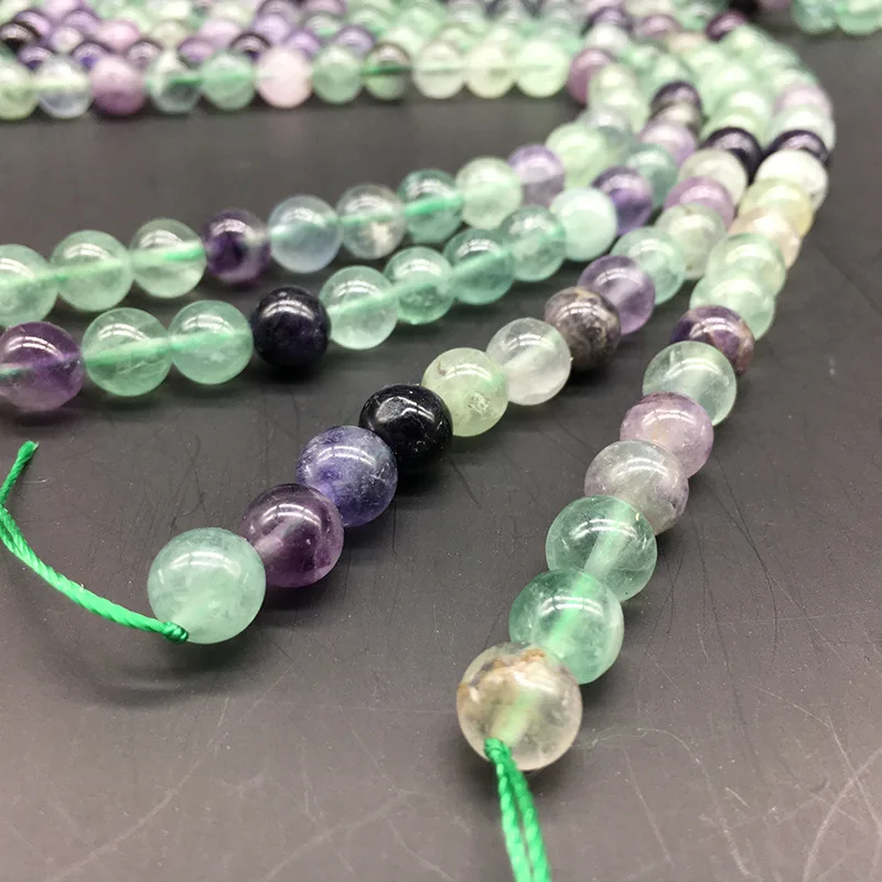 5 АА натуральный смешанный драгоценный камень зеленый агат Круглые свободные