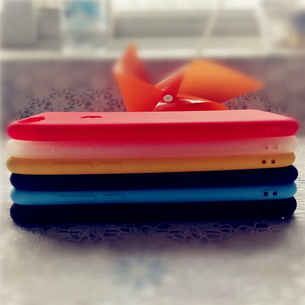 Macarons Color TPU Silicone Frosted Matte Case for Huawei Enjoy 8/nova2 lite Simple Solid Soft Cases | Мобильные телефоны и