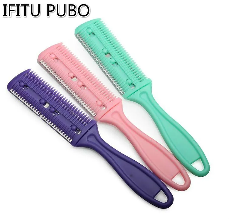 Новинка 2016 профессиональный триммер расческа двухсторонняя резка тонкое лезвие