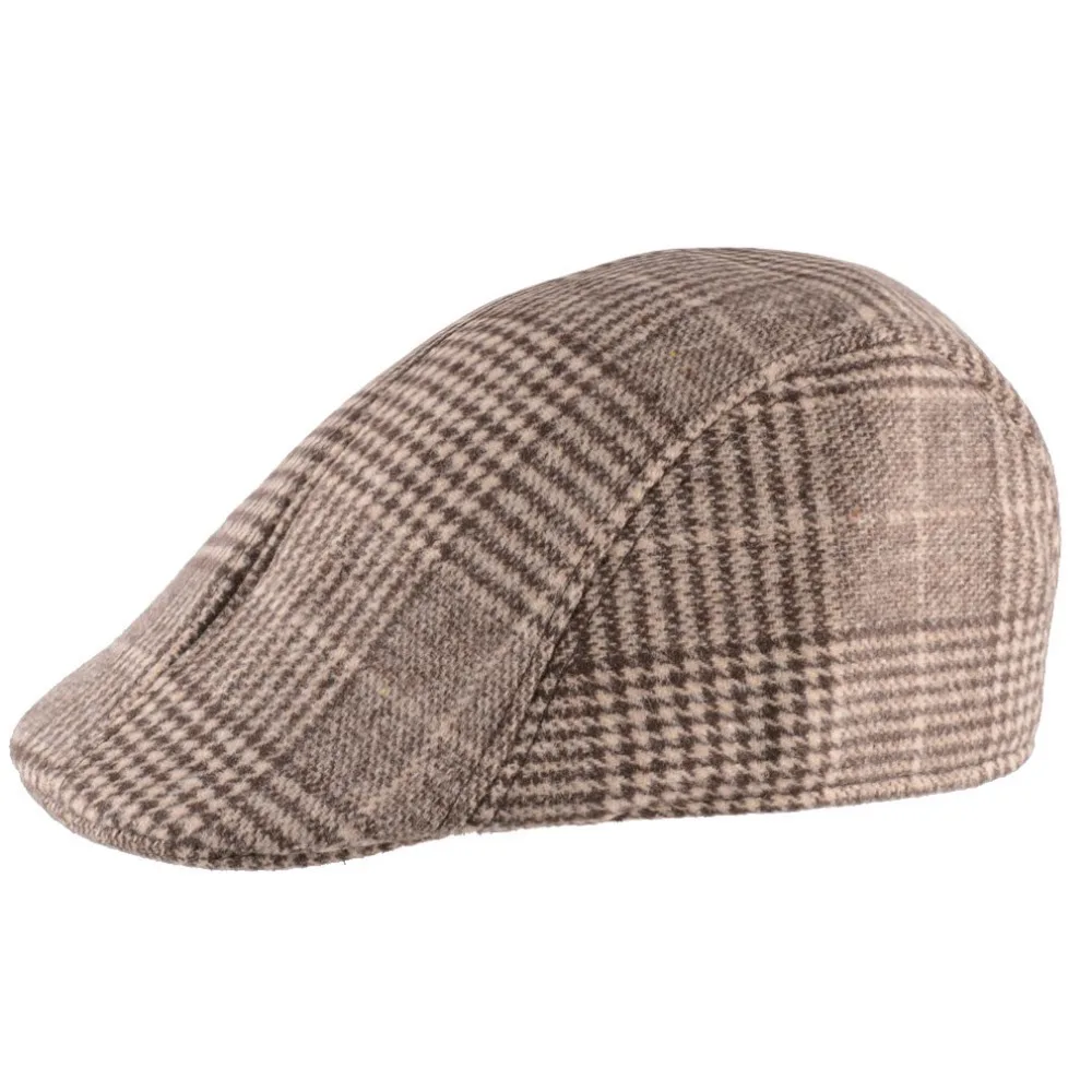Весна Высокое качество береты шапки для мужчин, бейсбольные кепки, casquette, boinas masculinas, кепка газетчика мужские шапки для мужчин - Цвет: brown