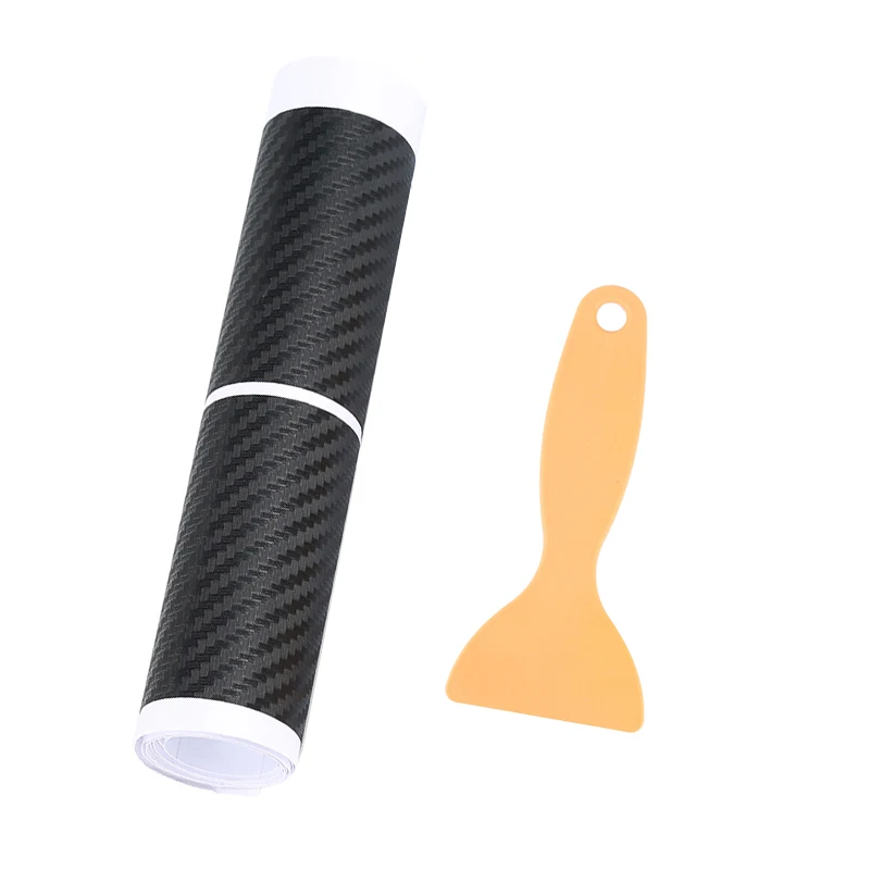 4 шт. Защитная пленка для автомобиля порог из углеродного волокна порога двери