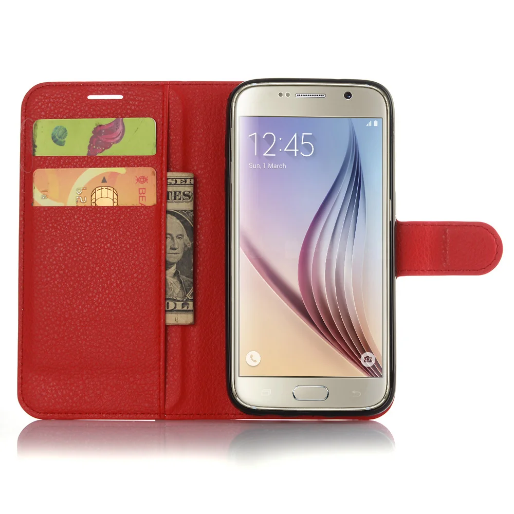 Чехол S7 для Samsung Galaxy G9300 кожаный чехол-кошелек с откидной крышкой и отделением