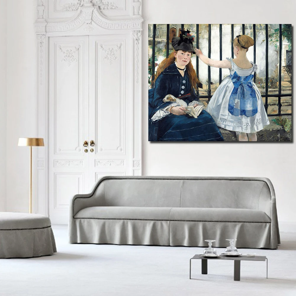 JQHYART картины на холсте Edouard Manet классические настенные для гостиной домашний