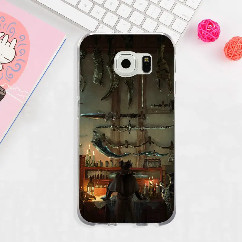 Кровь Книги об оружии Scythe лук Силиконовые телефонные чехлы для samsung Galaxy Note 3 4 5 8 S3 S4