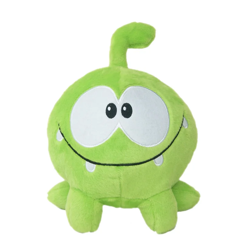 20 см Kawaii om nom frog плюшевые игрушки обрезка веревки мягкая нарезка резиновая фигура