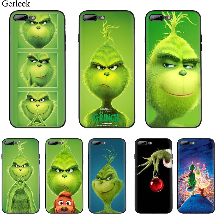 Зеленый Grinch клубный чехол для мобильного телефона TPU для iPhone 6 6s 7 8 Plus iPhone 11 Pro X XR XS Max XR SE 5 5S SE Защита Крышки