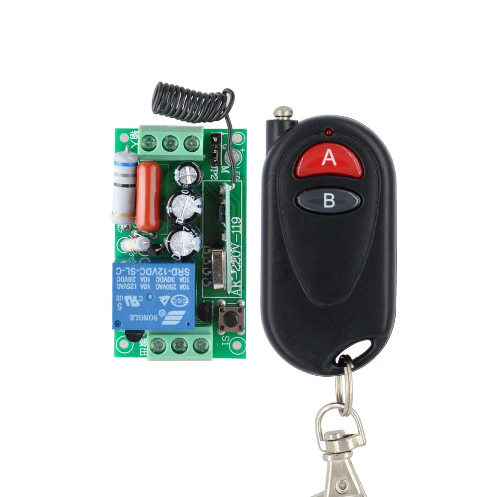 Беспроводной Выключатель света с дистанционным управлением 10 А релейный выход