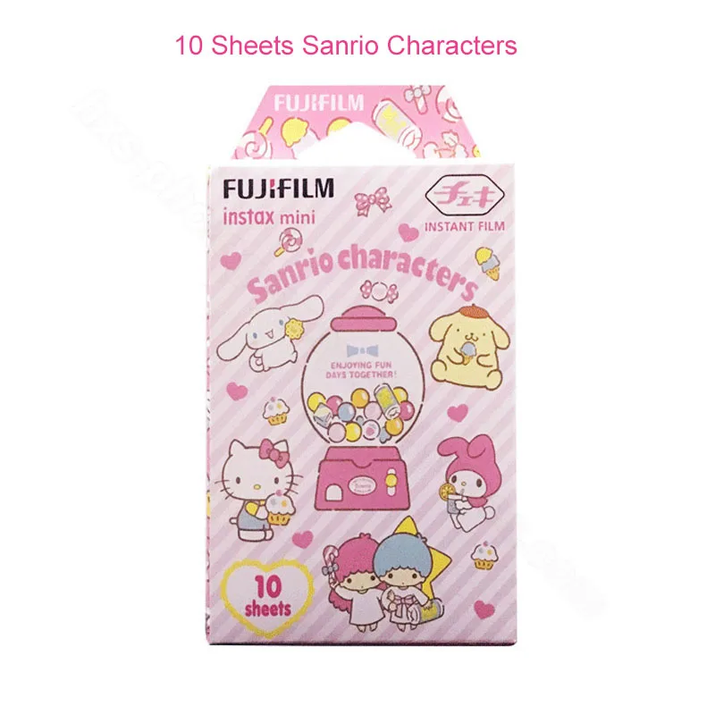 100% Подлинная пленка Fujifilm Fuji Instax Mini 9 Sanrio и My Melody f 8 7s 70 90 25 поделитесь мгновенной