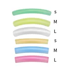 10 упак.лот (60 пар) красочные плоские и изогнутые патчи для ресниц, многоразовые силиконовые накладки, подтяжка ресниц, реснички, инструменты для макияжа, 6 цветов