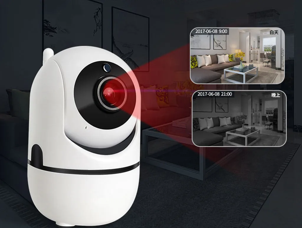 Беспроводная ip камера для домашнего офиса 1080P Wi Fi радионяня mar5 p40 2019|Любительские