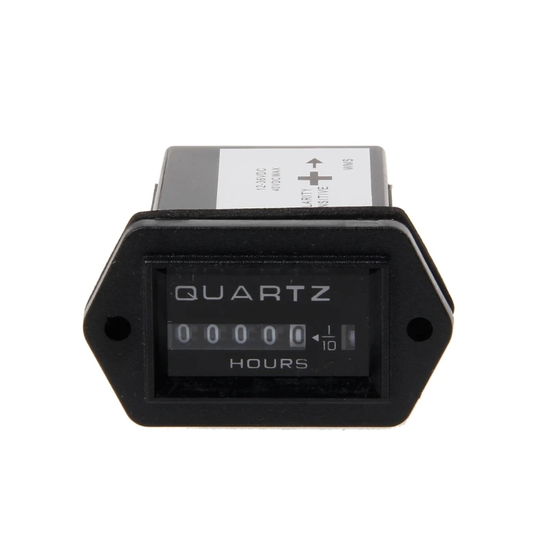 

New DC10V-80V Generator Sealed Hour Meter Counter For Boats Trucks Tractors Cars