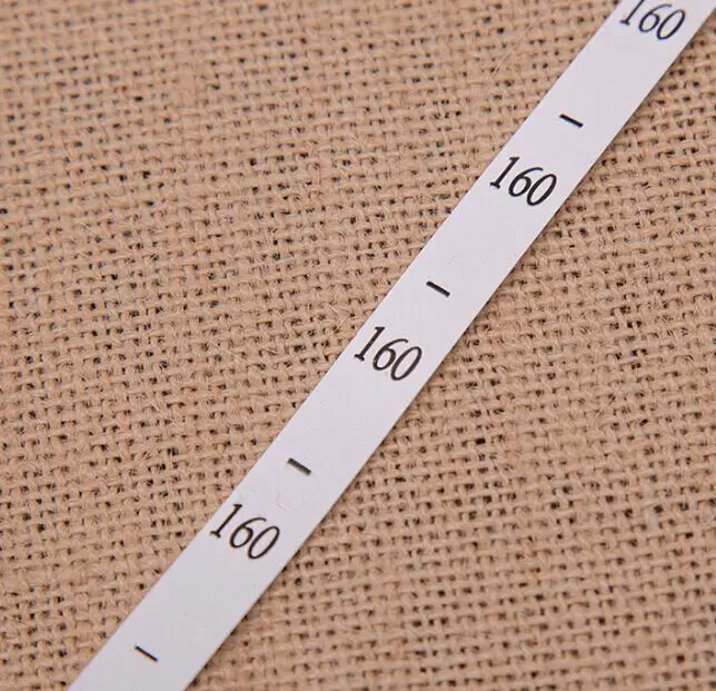 Номер нейлоновая лента с покрытием белый Размер этикетка одежда шея печатные