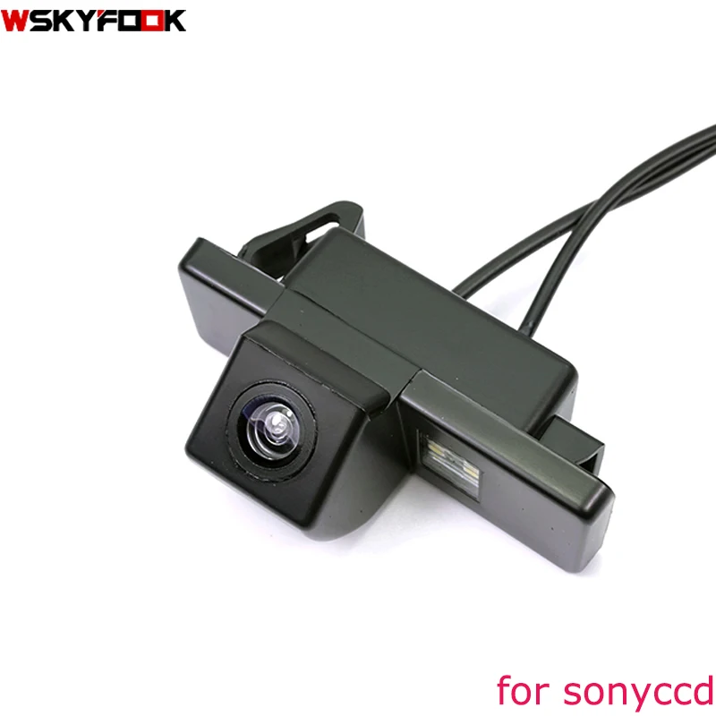 black for sonyCCD CCD HD Автомобильная камера заднего вида для peugeot 408 308 307cc 301 peugeot RCZ 307 Cross 2C хэтчбек динамическая траектория треков камера - Название цвета: black for sonyCCD