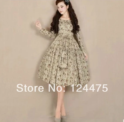 Платье винтажный цветочный принт 50 s кантри фермы стиль булавка вверх качающиеся