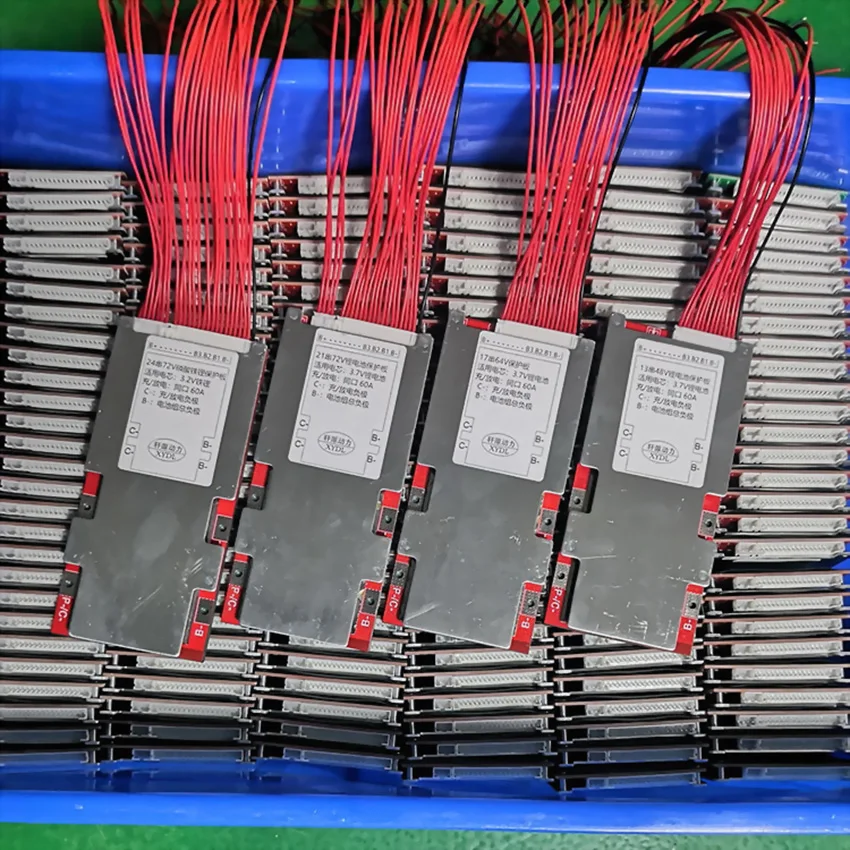 7S 24V 13S 48V 16S 17S 60V 64V 20S 21S 72V 10S 50A Li Ion Lipo плата защиты аккумулятора 18650 пакеты BMS PCM eBike с