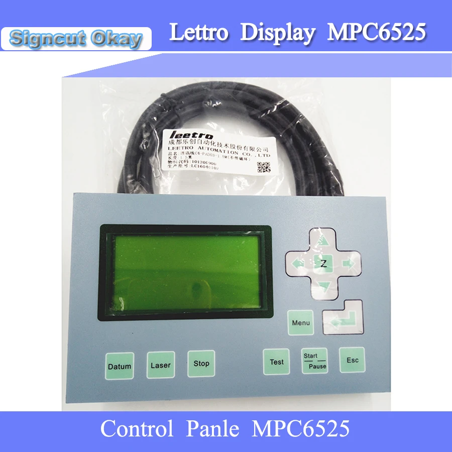 Leetro MPC6525 CO2 Лазерная панель управления|machine|panelpanel control |
