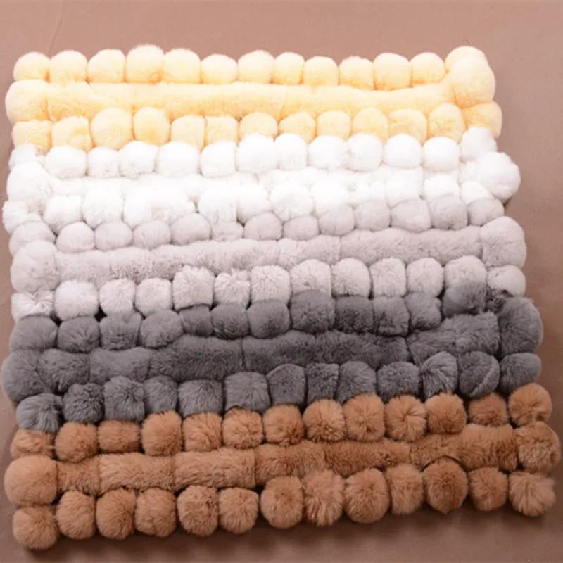 Оригинальные женские зимние шарфы женский меховой глушитель Женское кольцо на